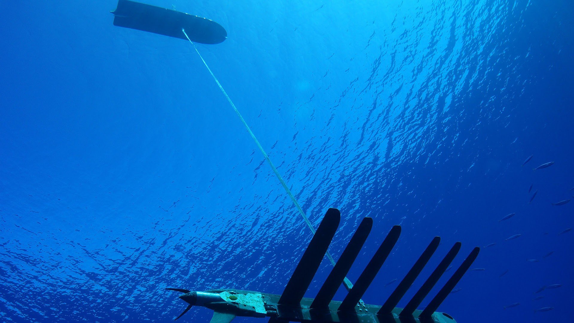 Boeing's Wave Glider ocean robot