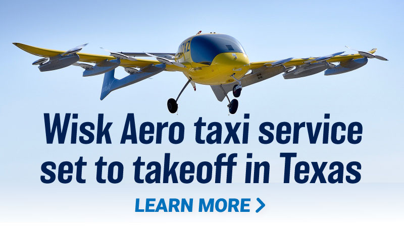 Wisk Aero Taxi Service